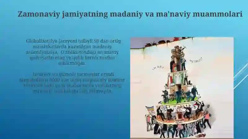 Jamiyatning Madaniy va Ma'naviy Qadriyatlari 3