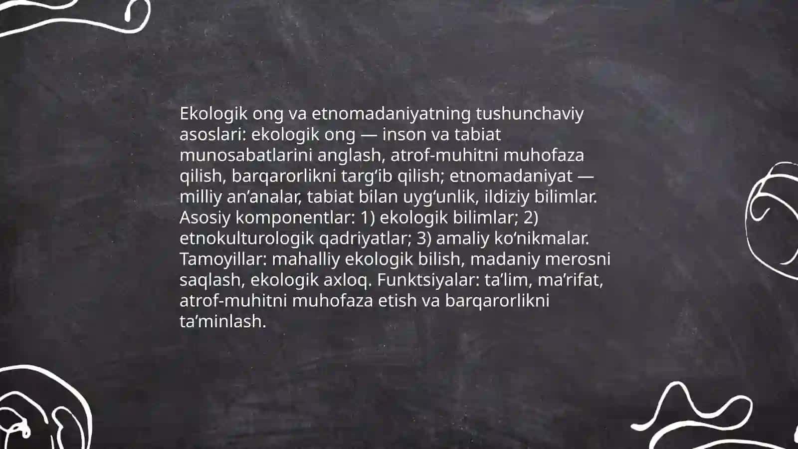 Ekologik ong va etnomadaniyat 3