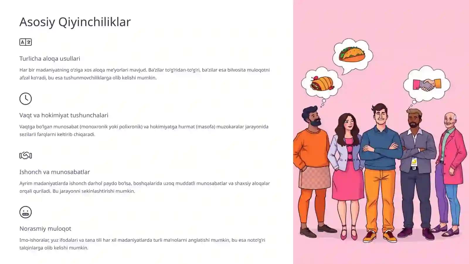 Xalqaro va Madaniyatlararo Muzokaralar: Muhandislik Sanʼati 3