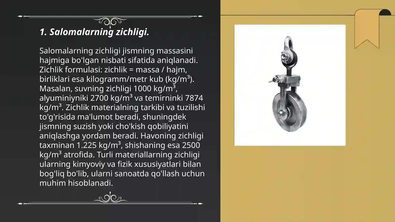 Salomasni O'zDSt bo'yicha fizik kimyoviy ko'rsatkichlari 3