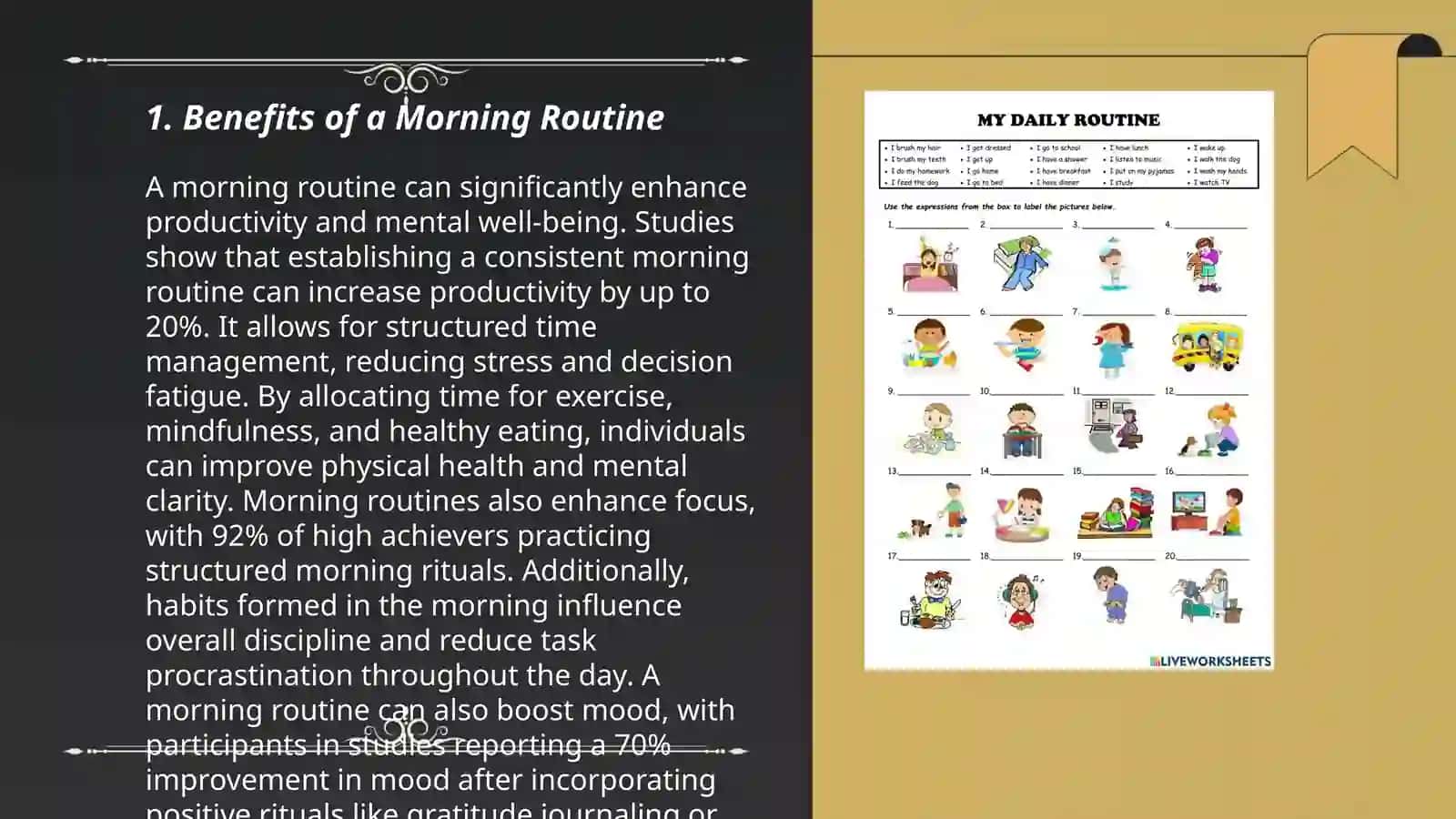 Daily routine 3