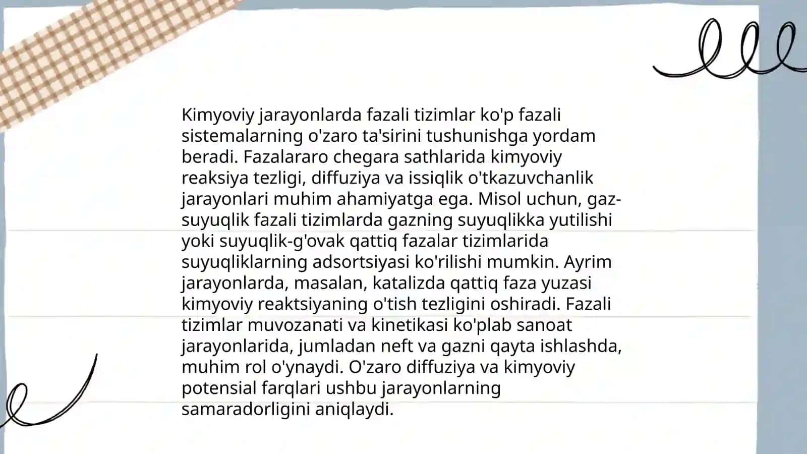 Fazali tizimlar kimyoviy texnalogiyada 3