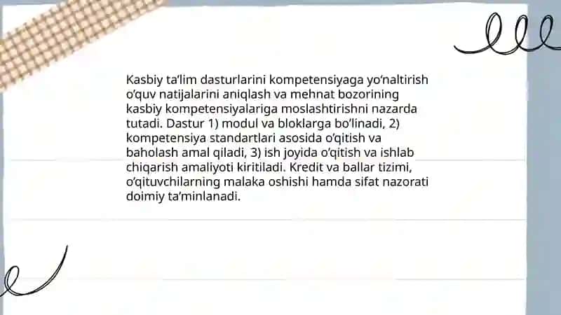 Kasbiy ta’lim mazmuni va texnologiyalari 3
