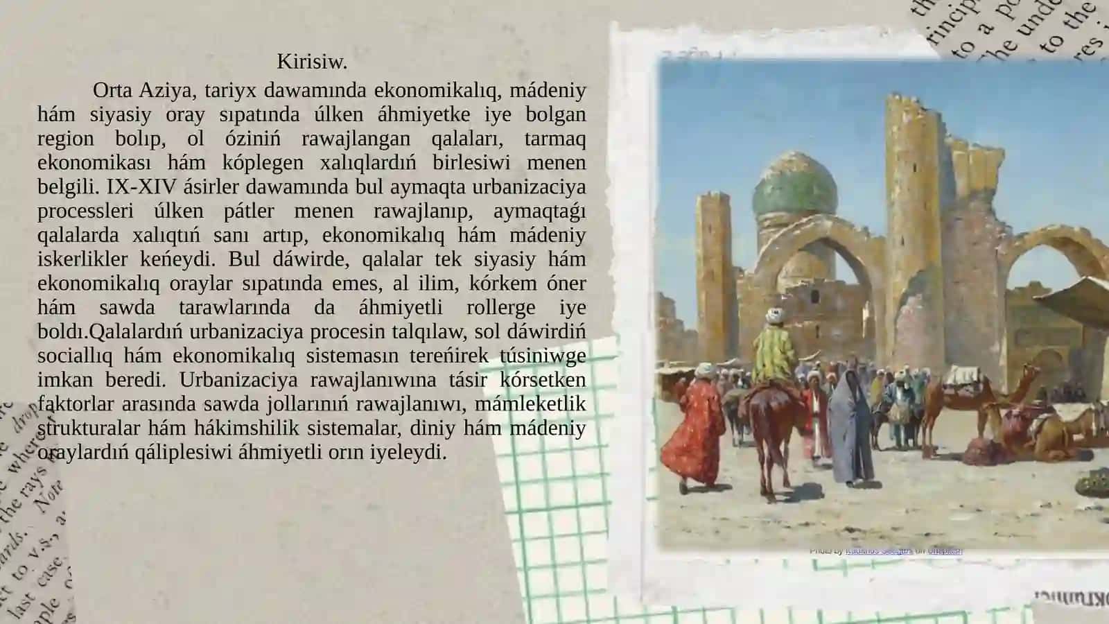 IX-XIV asirlerde Orta Aziya qalalar urbanizatciyasi 3