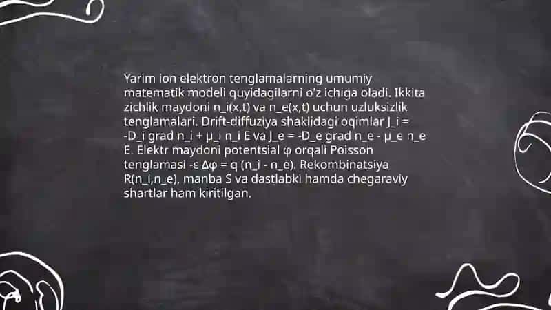Yarim ion elektron tenglamalar 3