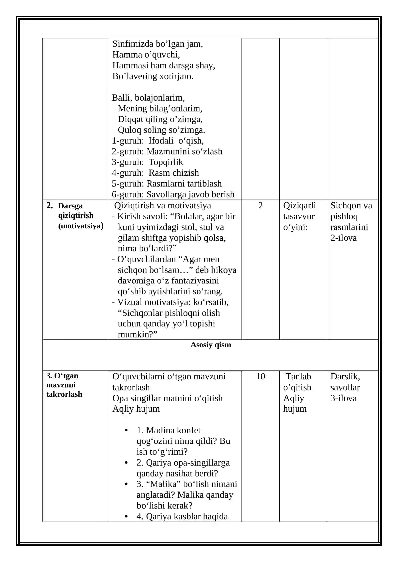 Oyog‘i osmonda bo‘lgan sichqonlar (Mikrodars Ishlanma) 3