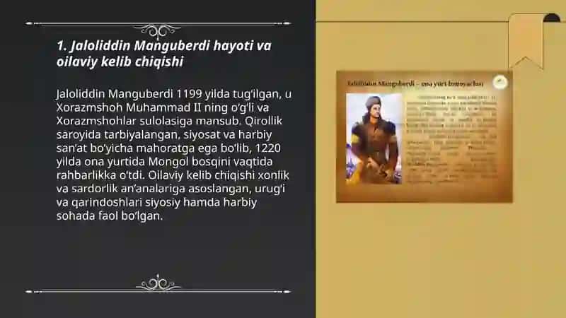 Jaloliddin Manguberdi vatan himoyachisi 3