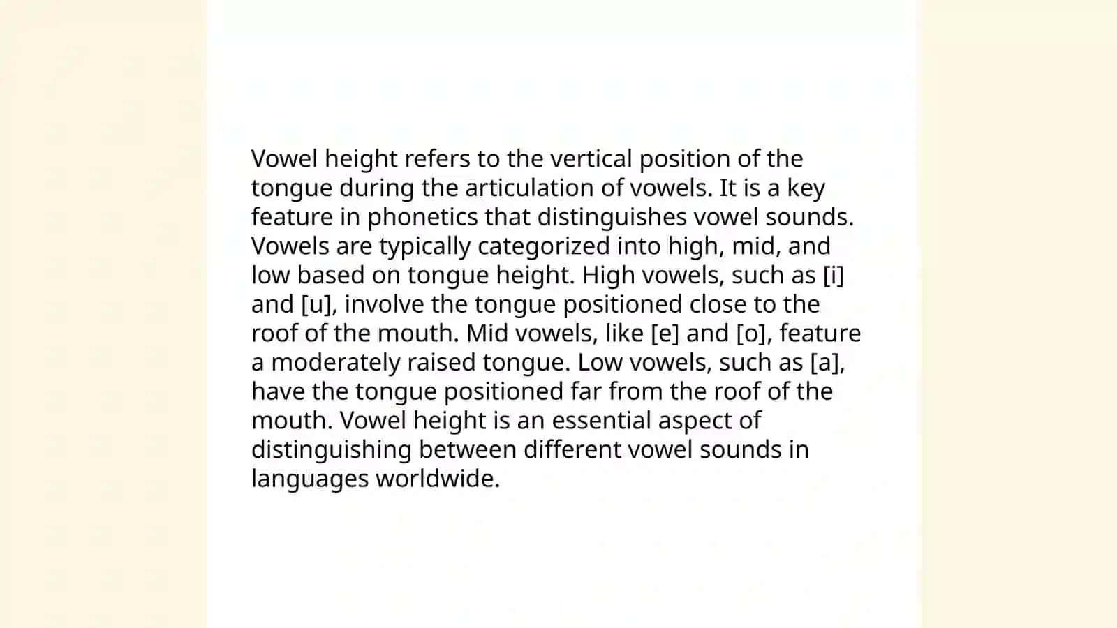 Classification of vowels 3