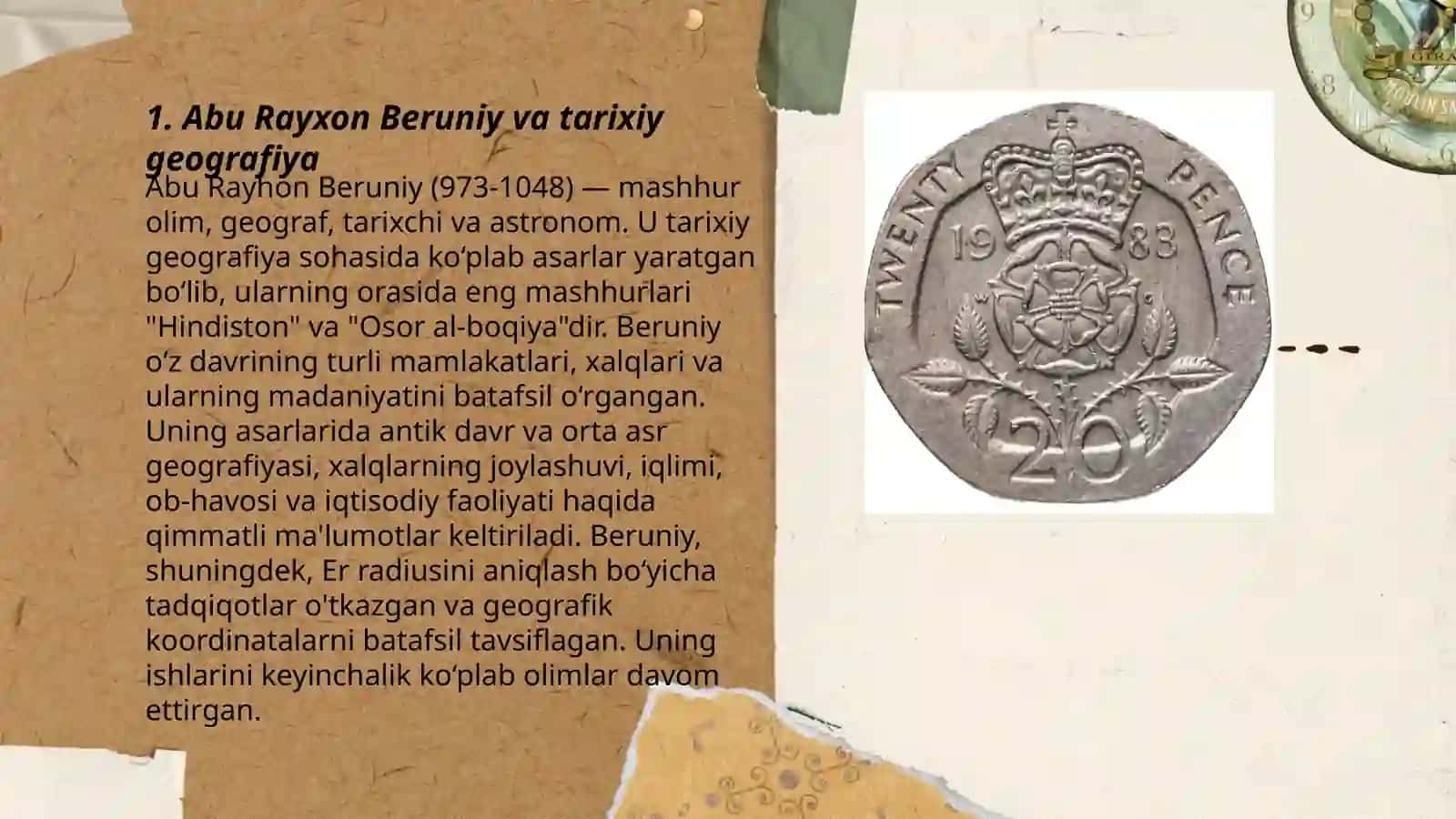 Abu Rayxon Beruniy va tarixiy geografiya 3