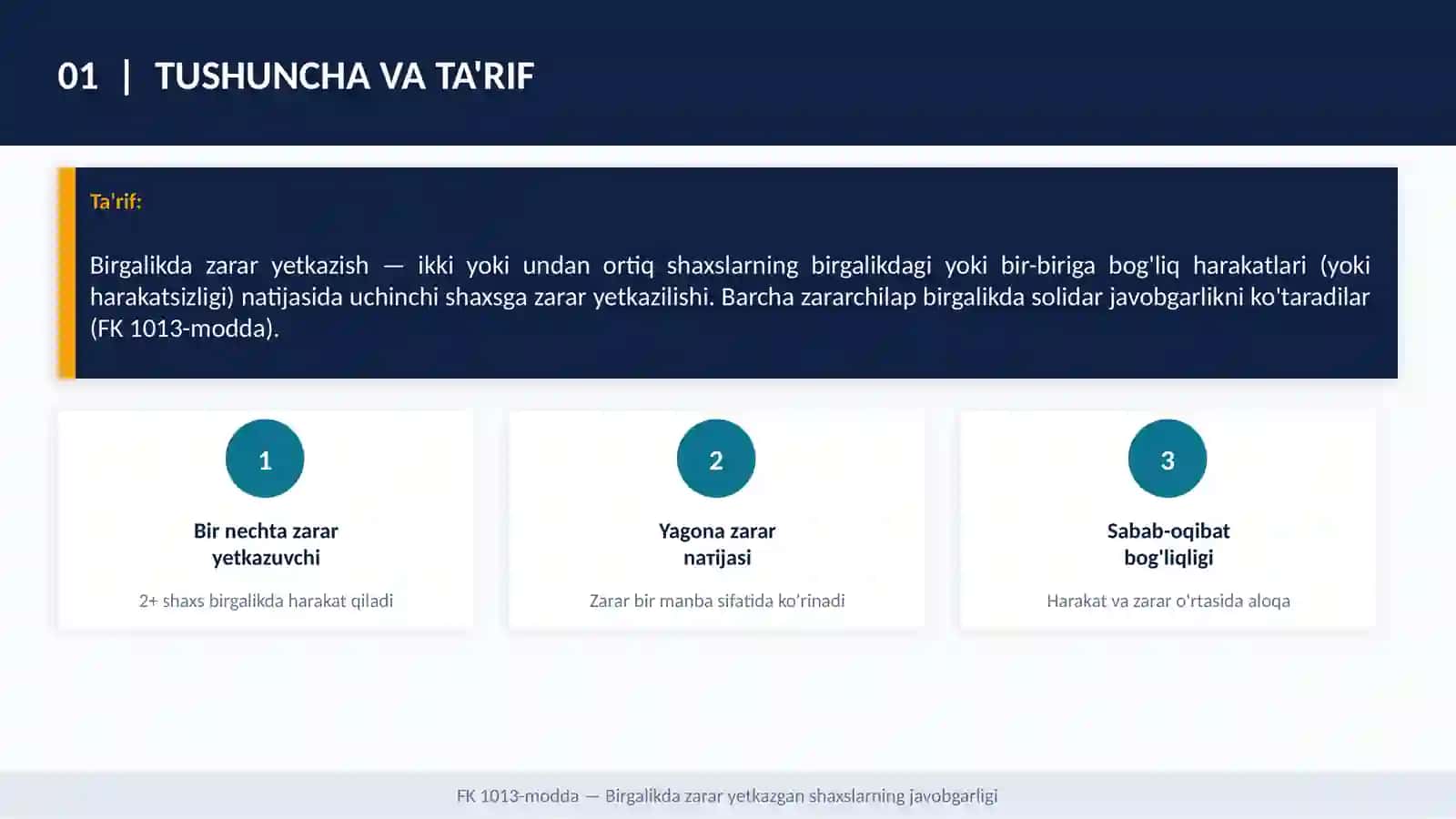 BIRGALIKDA YETKAZILGAN ZARAR UCHUN JAVOBGARLIK 3