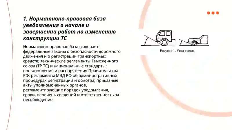Нормативно-правовая база уведомления о начале и завершении работ 3