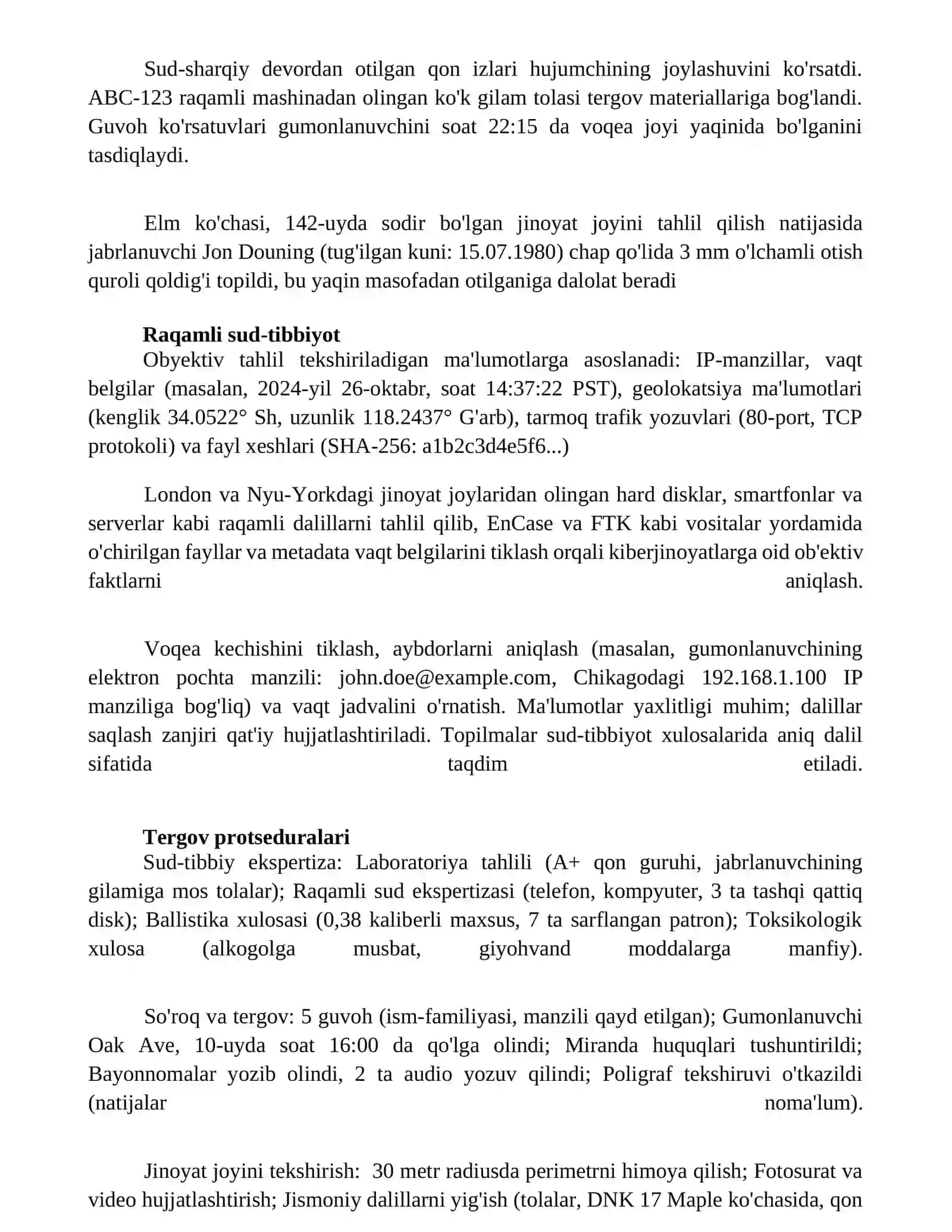 Jinoyatning obyektiv tomoni 3