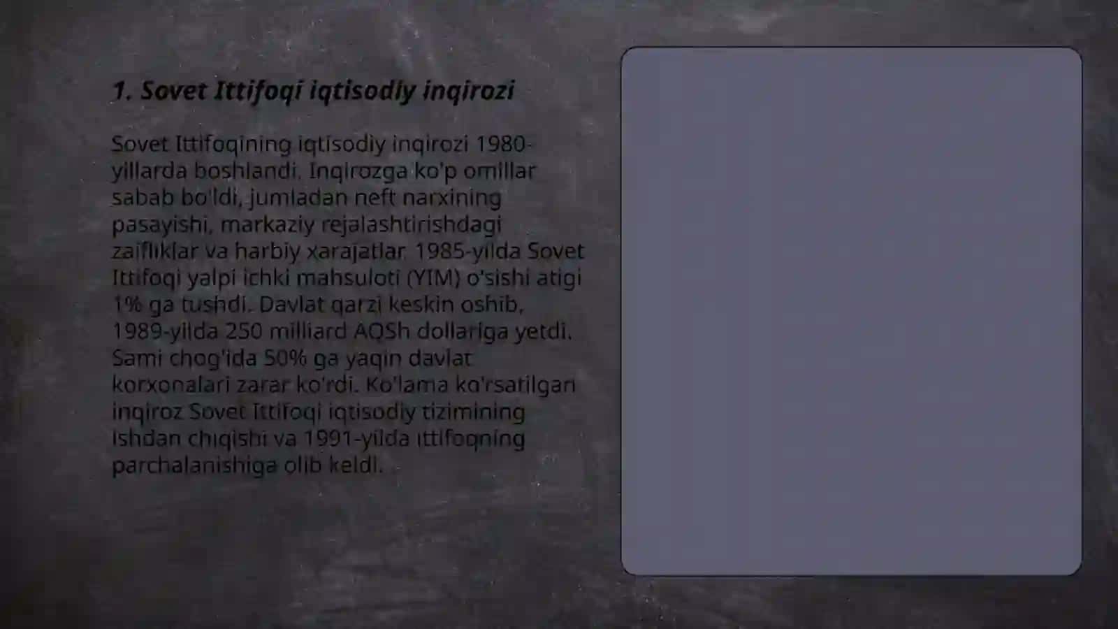 Iqtisodiy muammolar 3