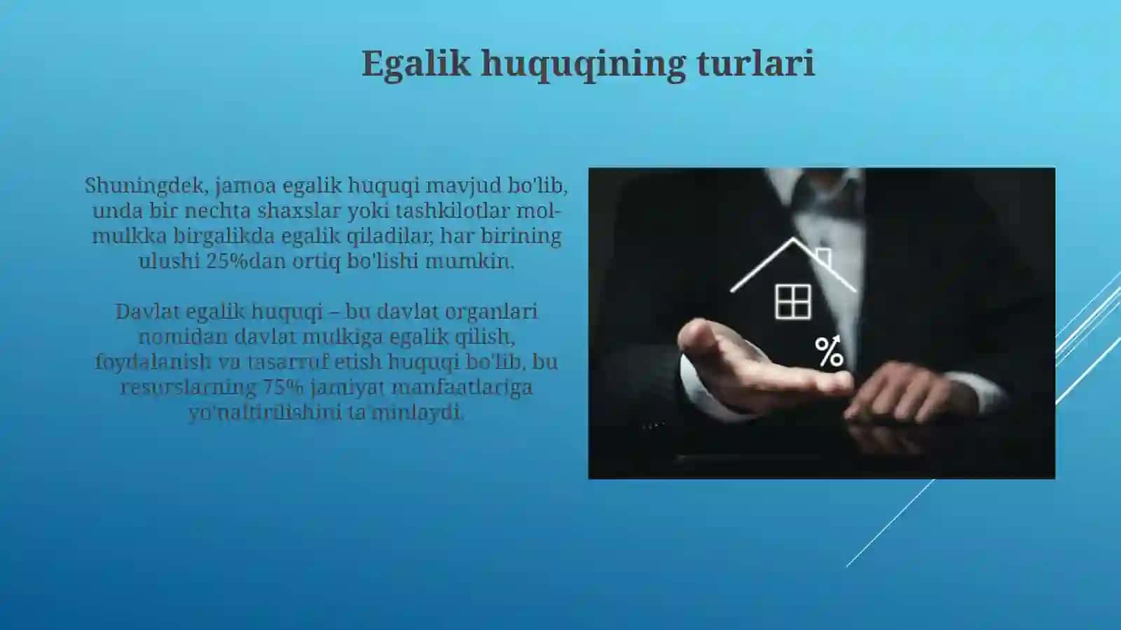Mulkchilik 3