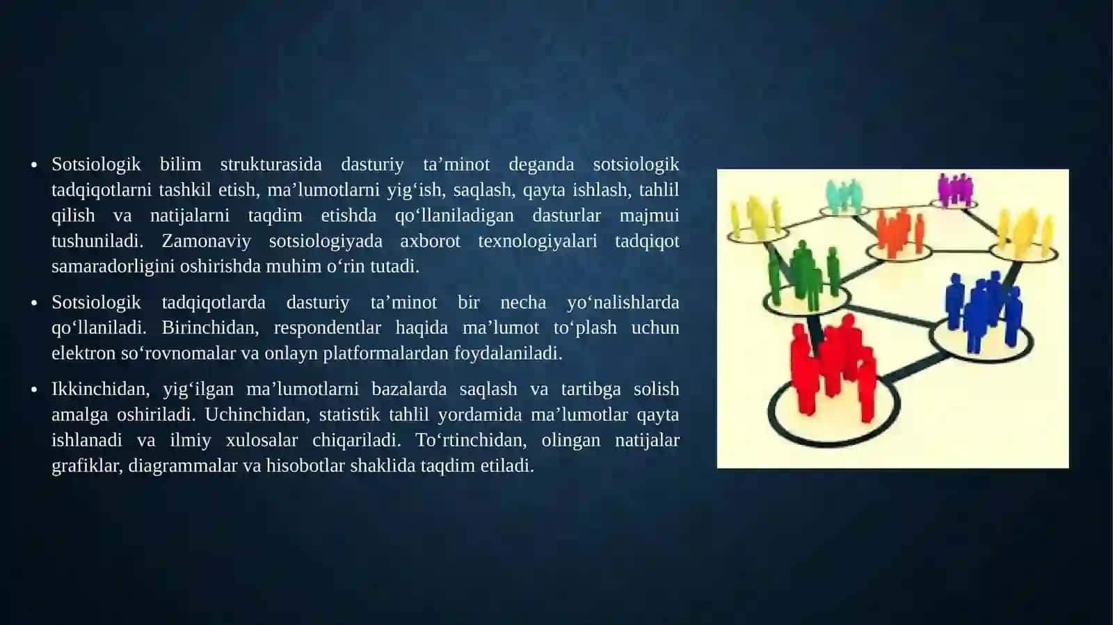 Sotsiologik bilim strukturasida dasturiy ta’minot 3