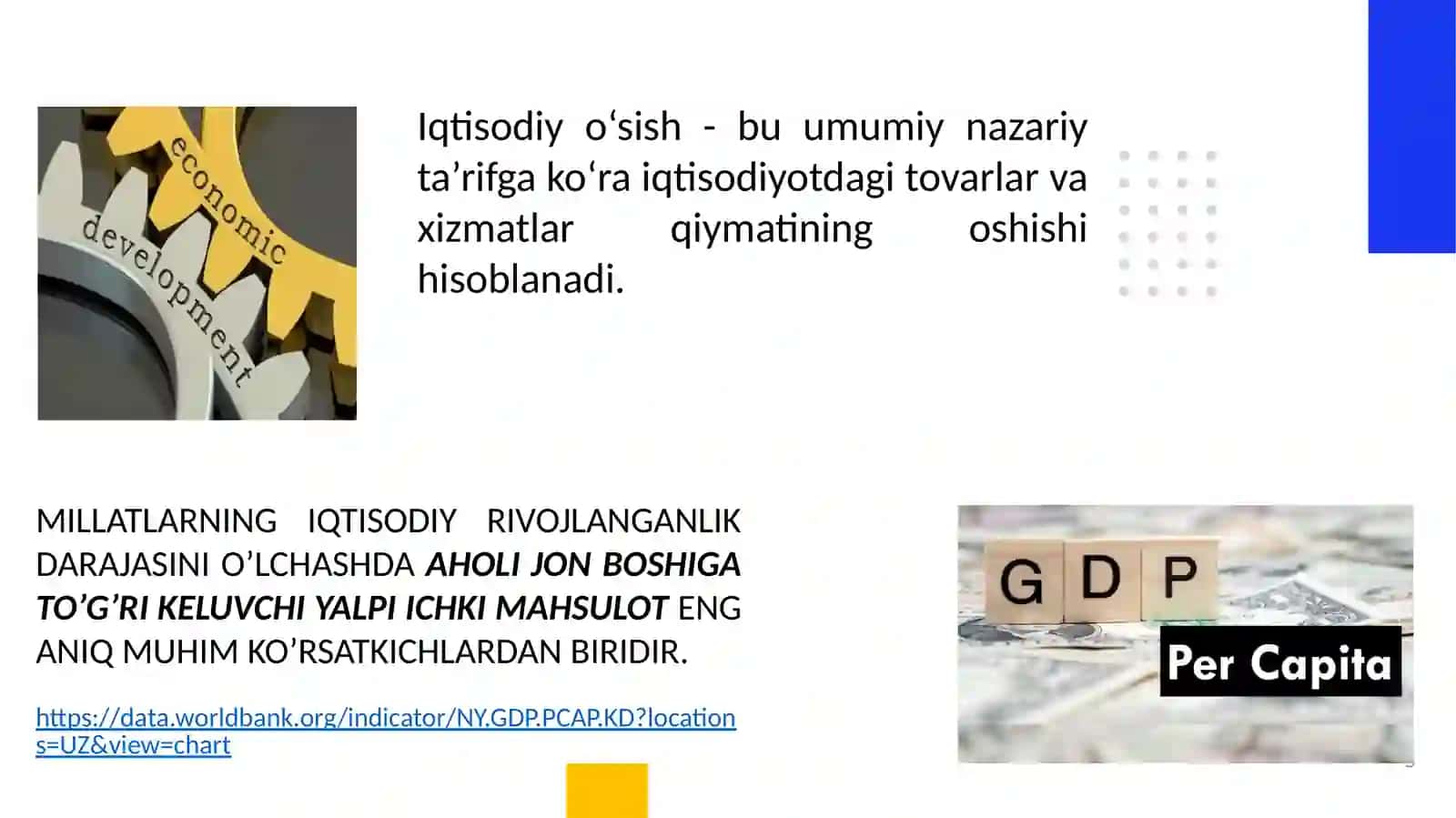 IQTISODIY O’SISH MASALALARI 3