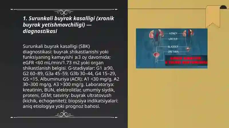Siydik ayirish kasalliklari va diagnostikasi 3