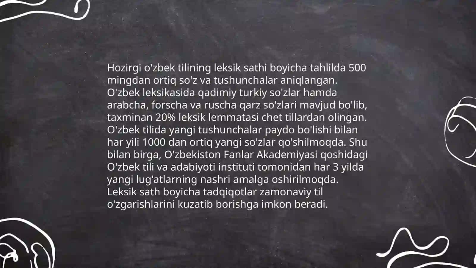 Hozirgi o'zbek adabiy tilining leksik sathi va leksikologiyasi. Semema va uning tarkibiy qismlari 3