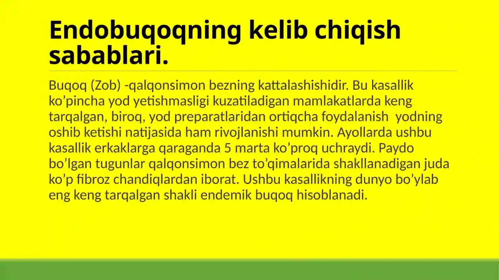 Endobuqoqning kelib chiqish sabablari 3