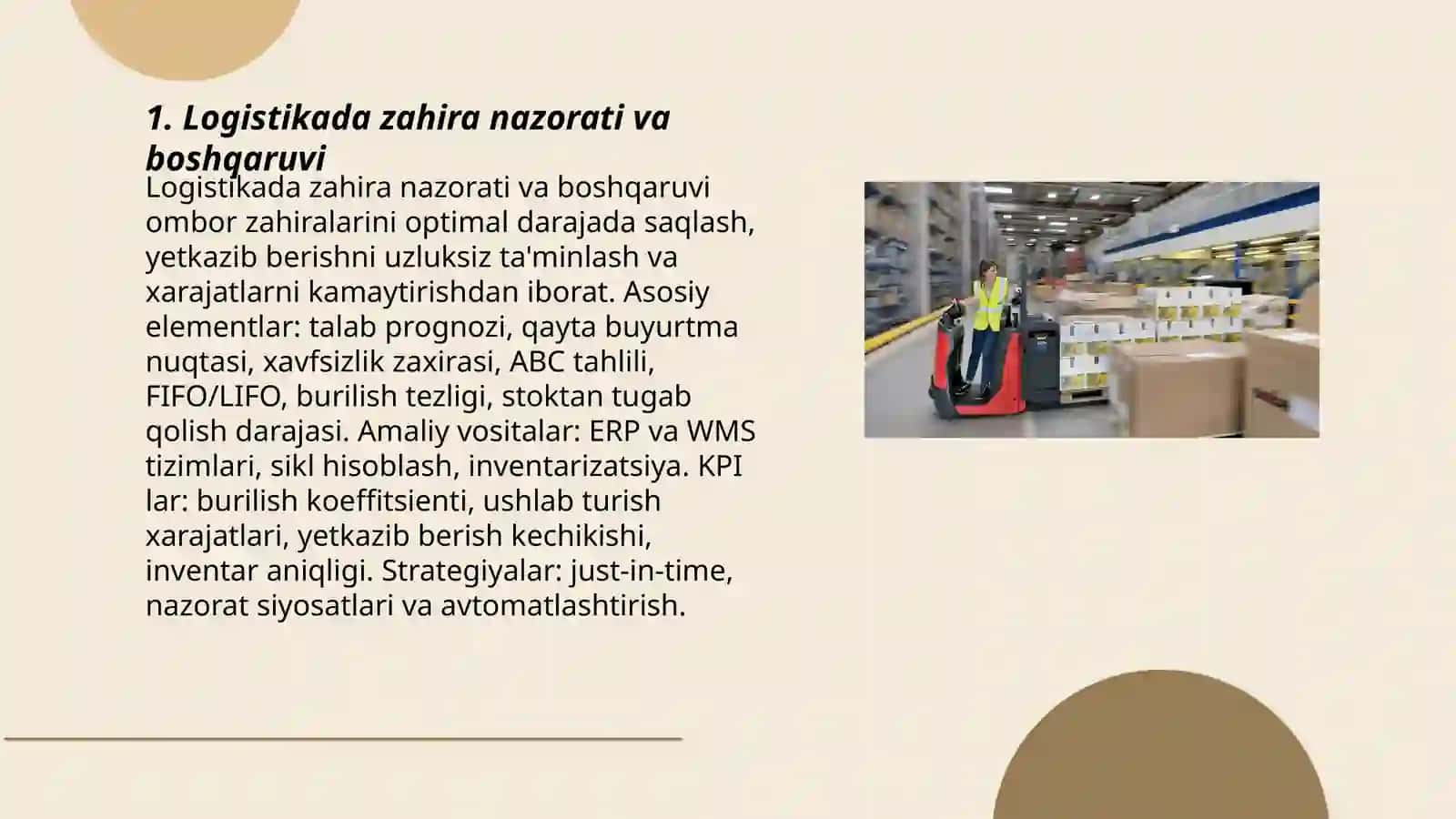Logistikada zahira 3