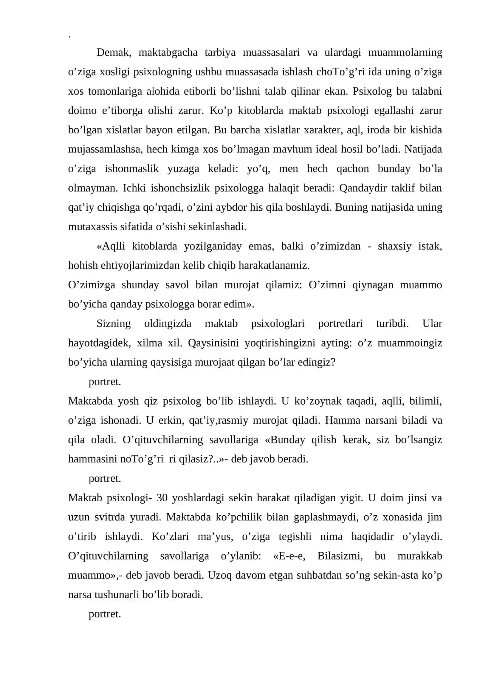 Rivojlanishida nuqsoni boʻlgan bolalarga yordam berish tizimini rivojlantirishning dolzab masalalari 3