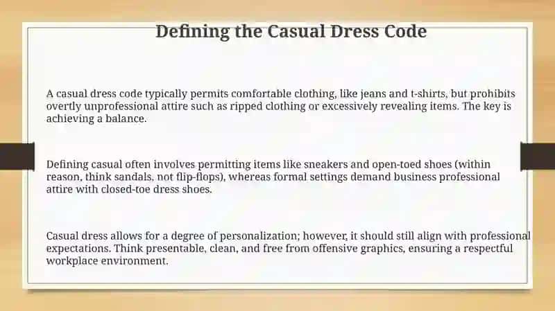 Dress code ning casual turi haqida 3