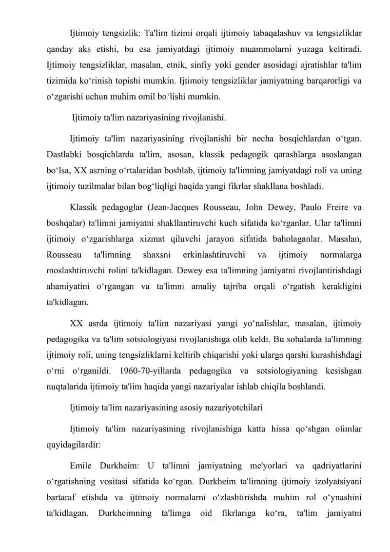 Ijtimoiy ta’lim nazariyasi 3
