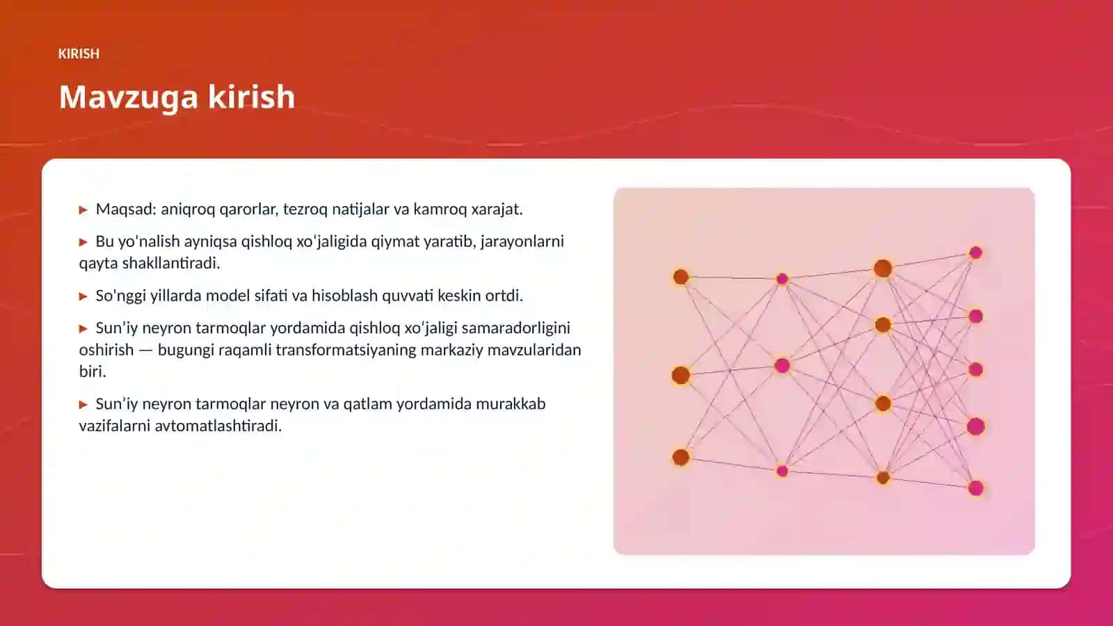 Suniy neyron tarmoqlar yordamida qishloq xojaligi samaradorligini oshirish 3