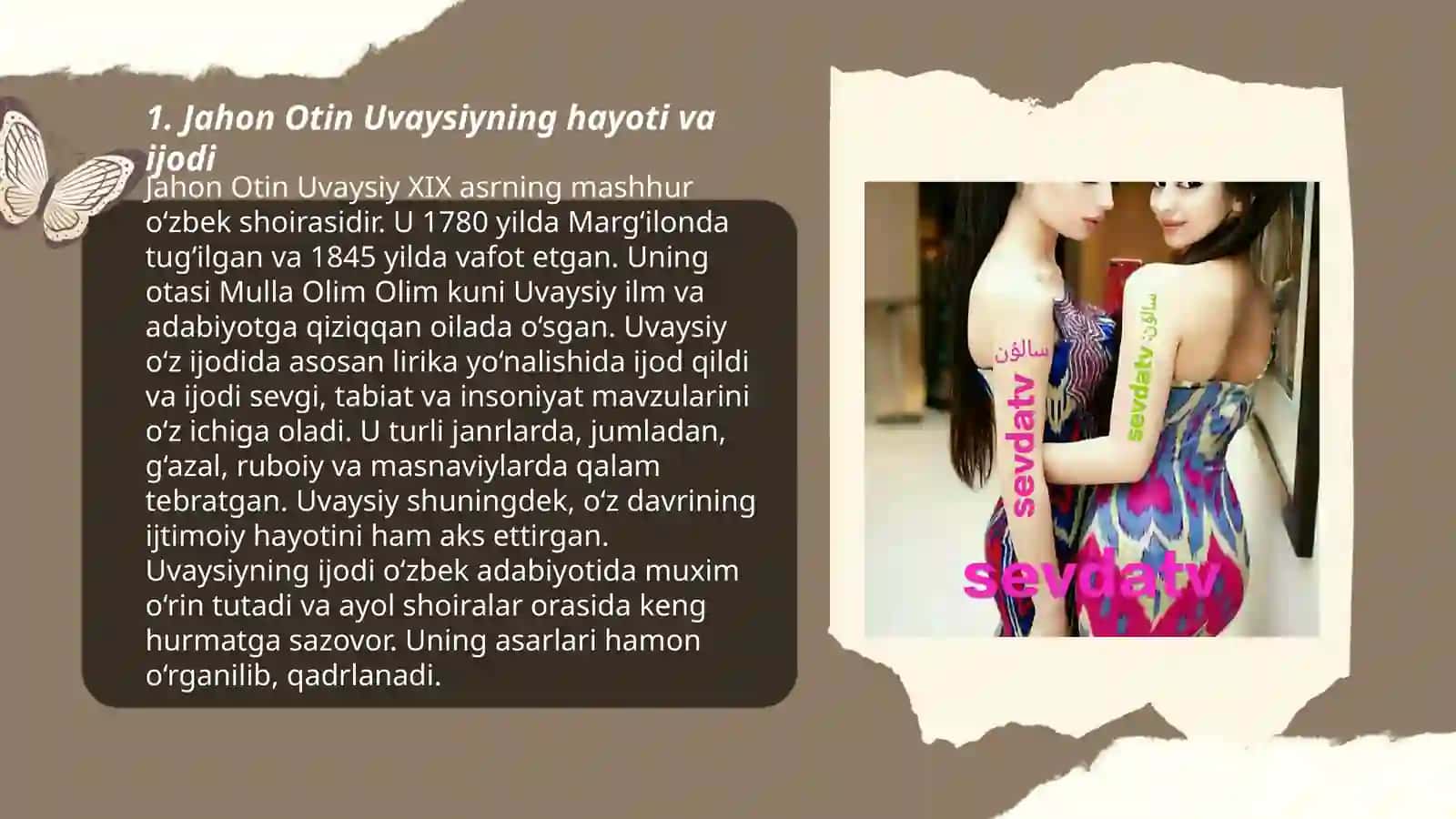 Jahon Otin Uvaysiy va uning qizlar maktabi 3