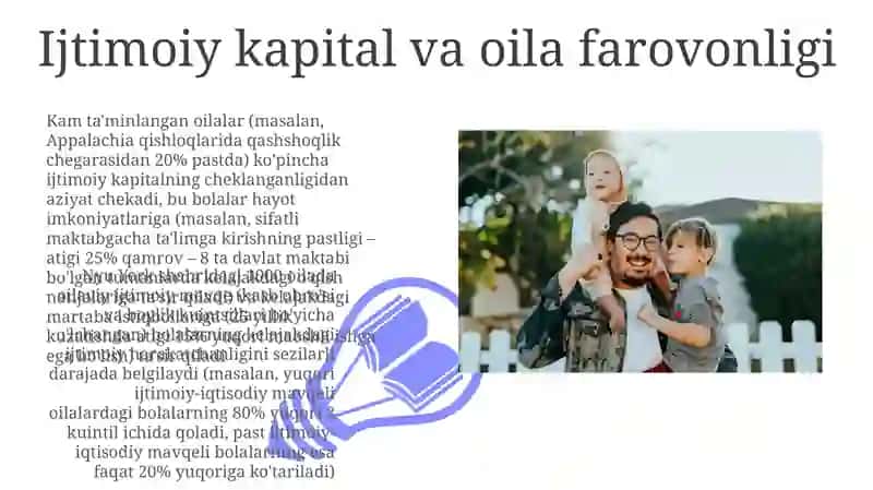 Ijtimoiy kapital va oilaviy mavqe 3