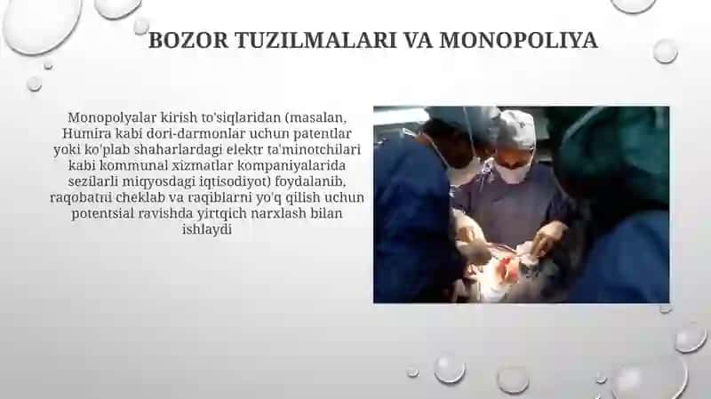 Monopoliyalar, ularning amal qilish va tartibga solish xususiyatlari 3
