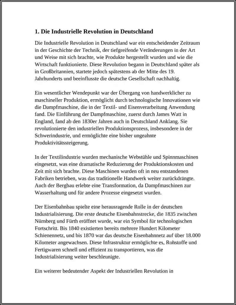 Die Industrielle Revolution in Deutschland 3