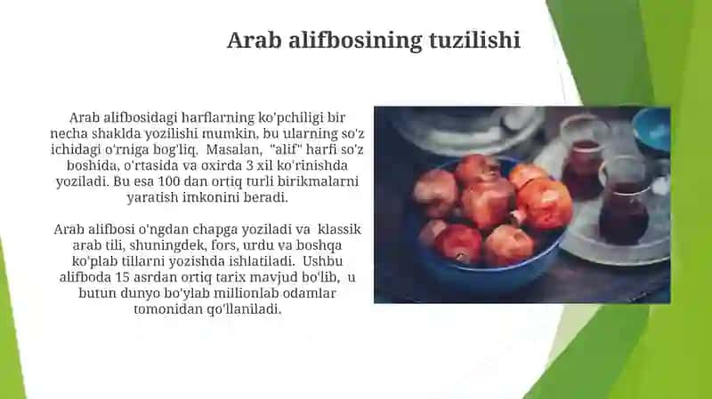 Arab yozuvi haqida 3