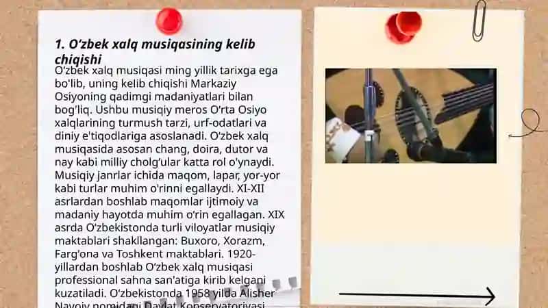 Oʻzbek xalq musiqasining kelib chiqishi 3