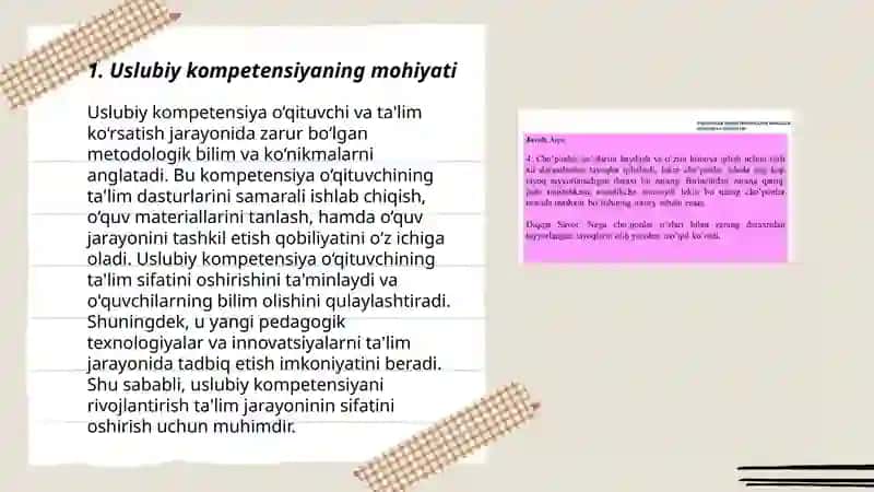 Uslubiy kompetensiya 3