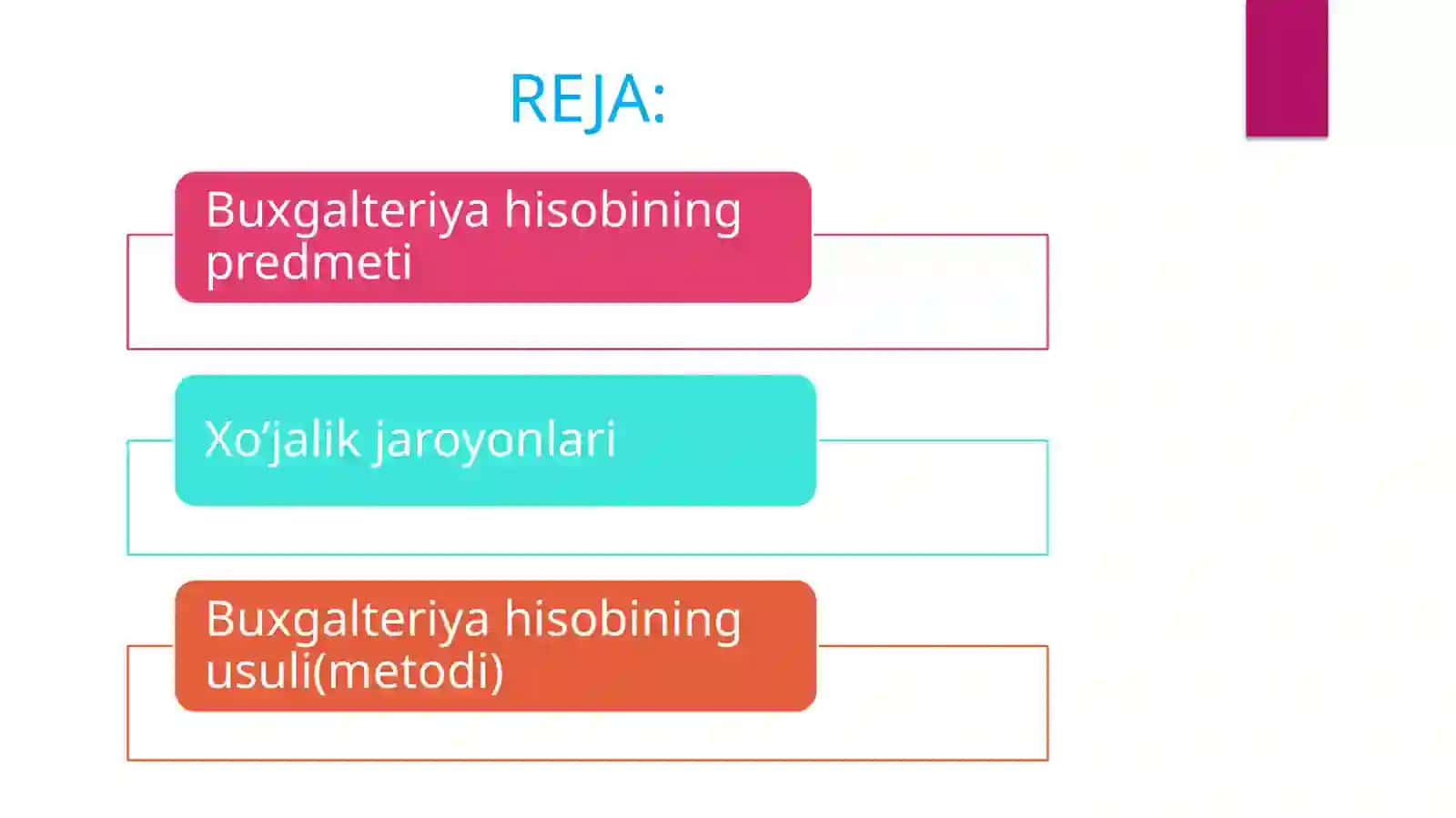 Buxgalteriya hisobining predmeti, asoslari va prinsiplari 3