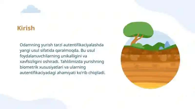 Odamning yurish tarzi orqali autentifikaciyalash usullarining tahlili 3