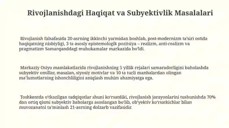 Gnoseologiya rivojlanish falsafasi 3