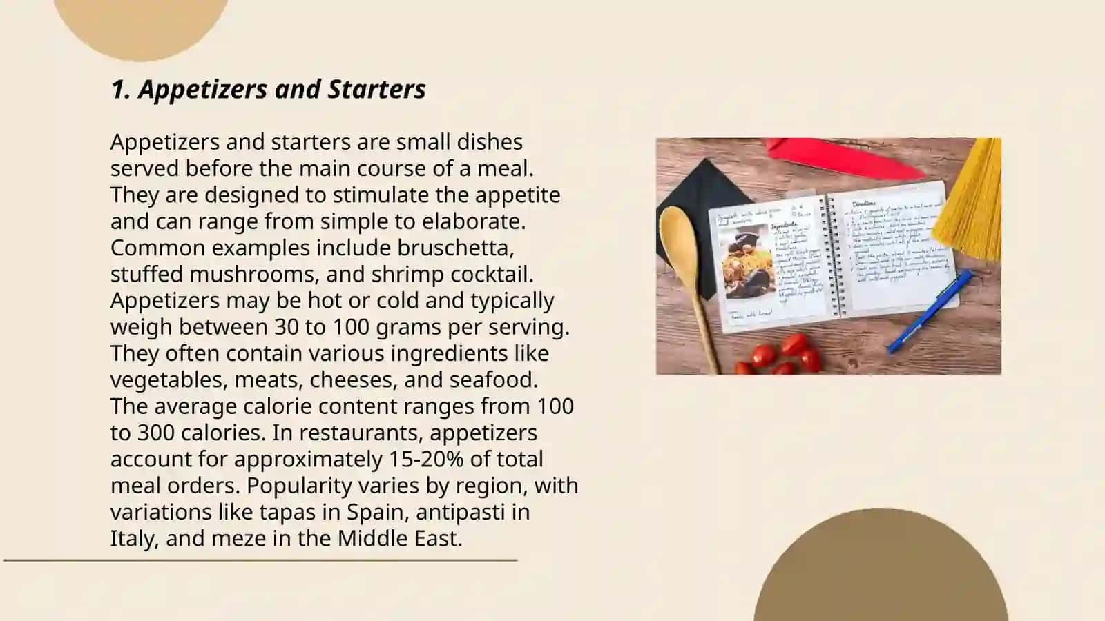 Writing a recipe book 3
