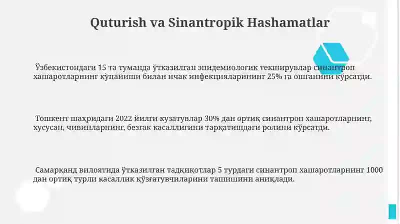 Sinantropik Hashamatlarning Kasallik Tarqalishidagi Roli 3