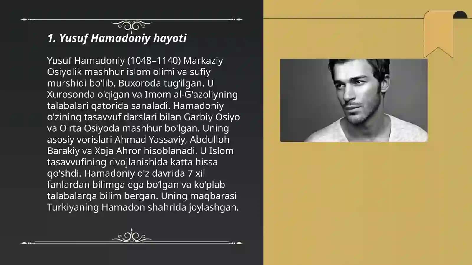 Yusuf Hamadoniy asarlari 3