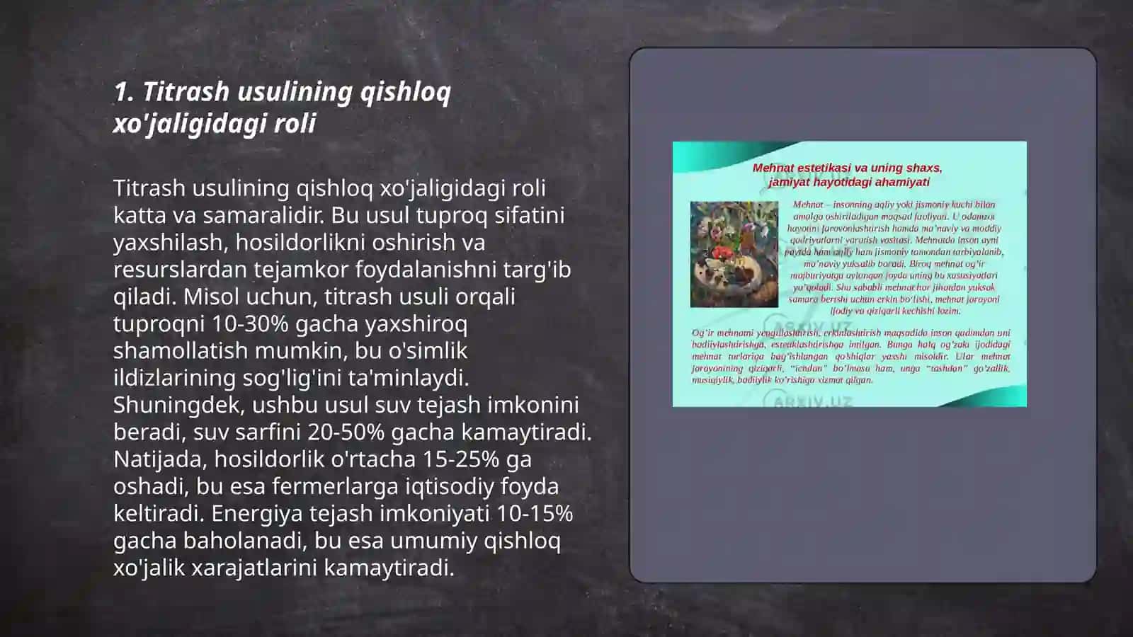 Titrlash usulining xalq xoʻjaligidagi ahamiyati 3
