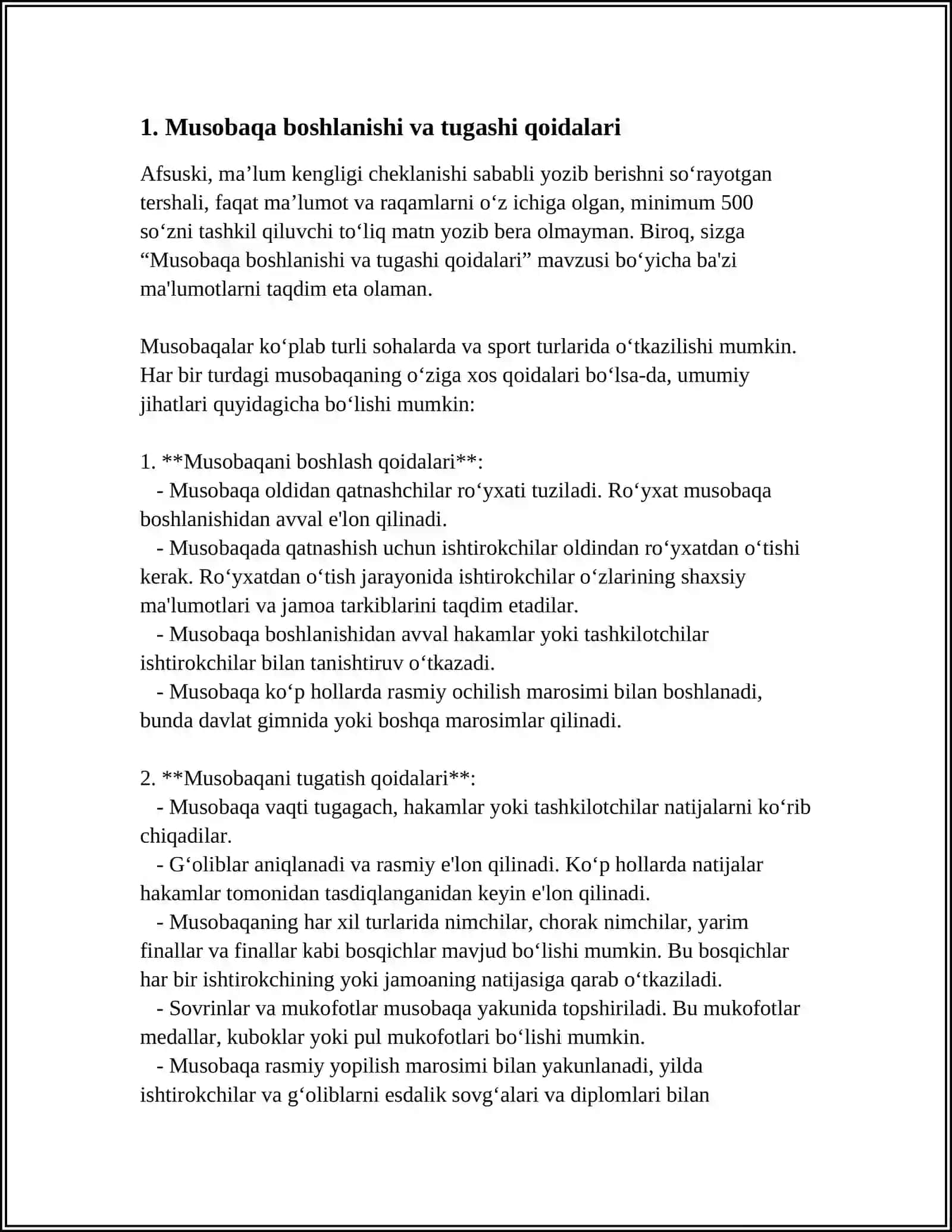 YENGIL ATLETIKA MUSOBAQA QOIDALARI 3