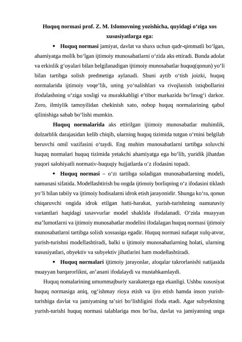 Huquq tizimining tarkibiy tuzilishi 3