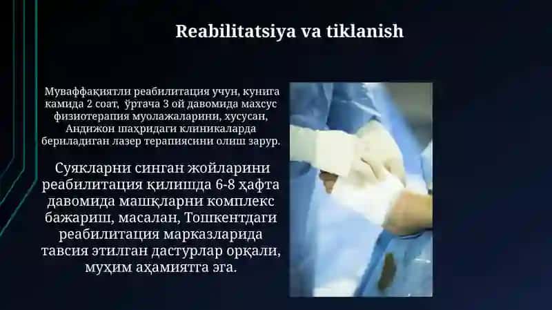 Reabilitatsiya va tiklanish 3
