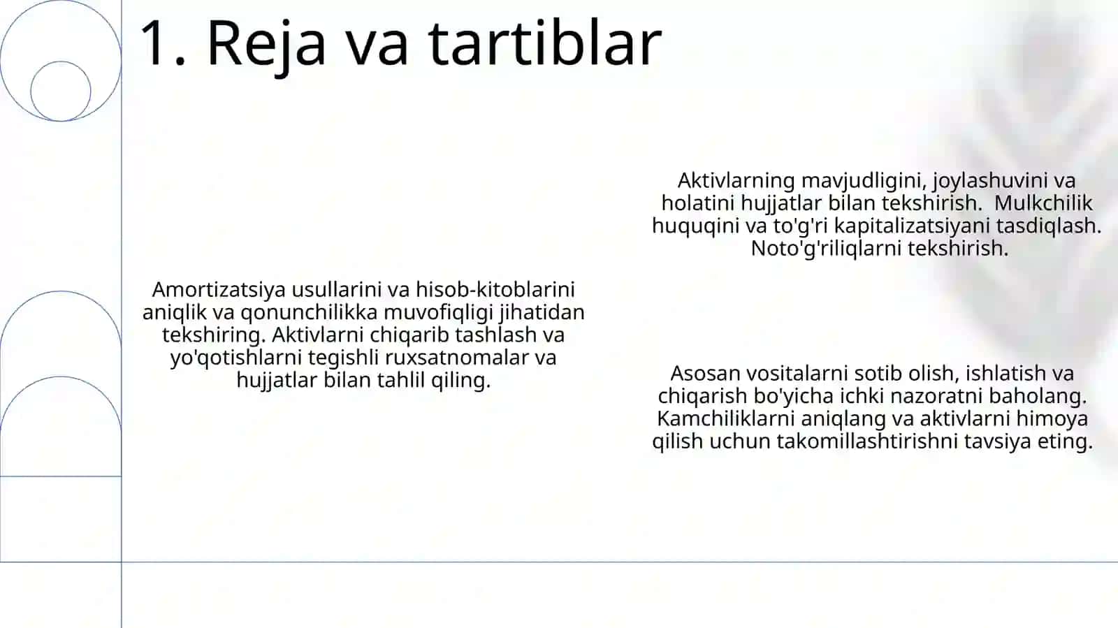 Asosiy vositalari auditi 3