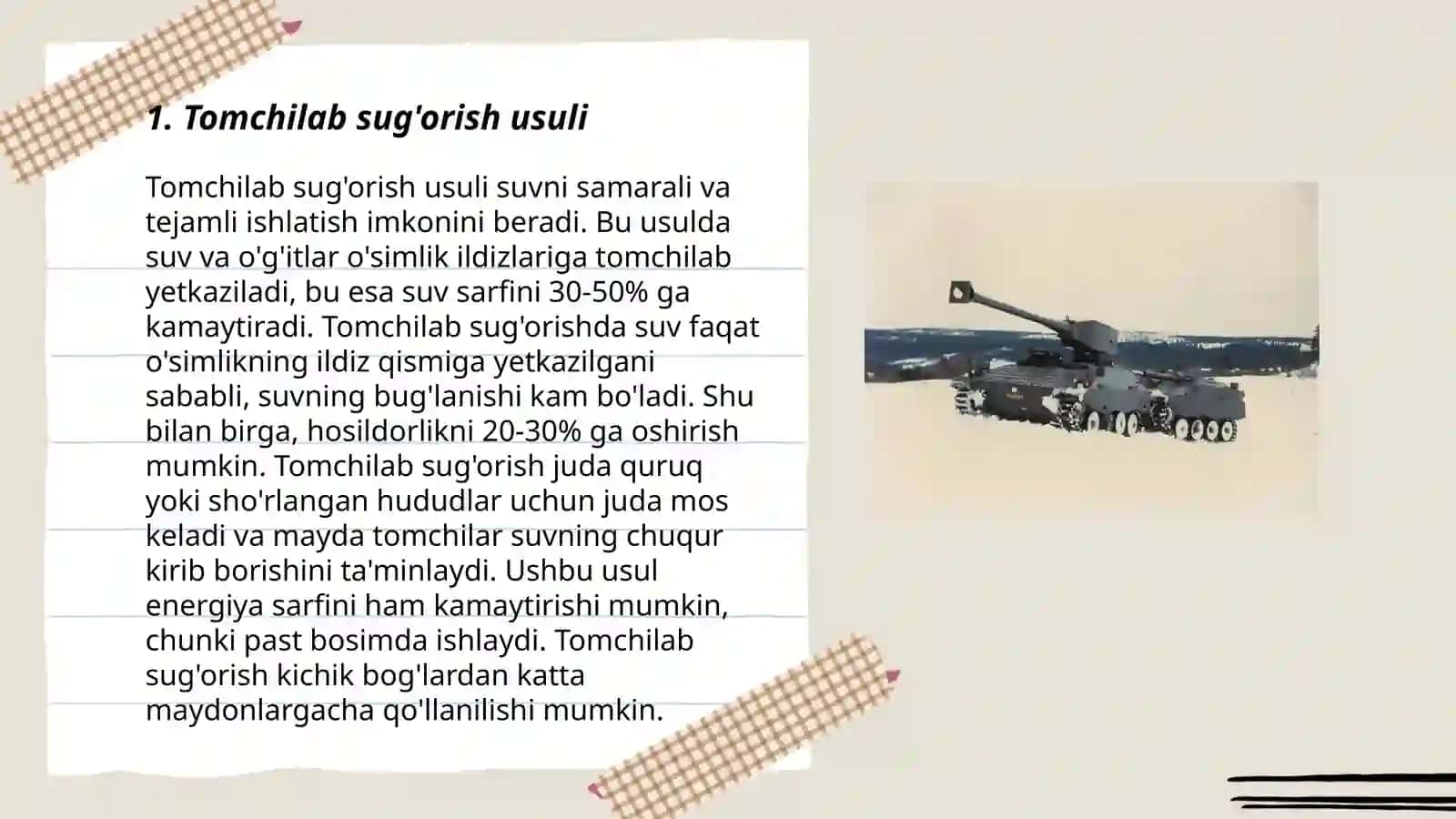 Tomchilab sug'orish usuli 3