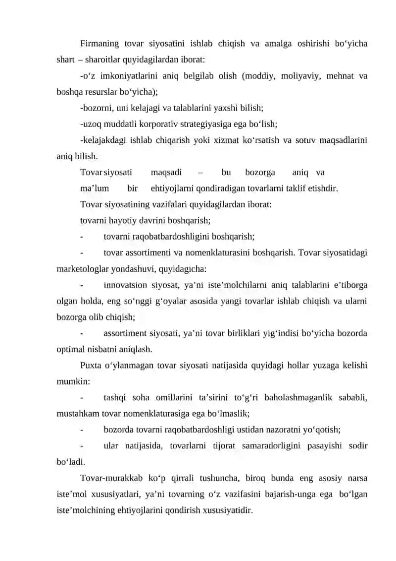 Is’temol tovarlari bozori 3
