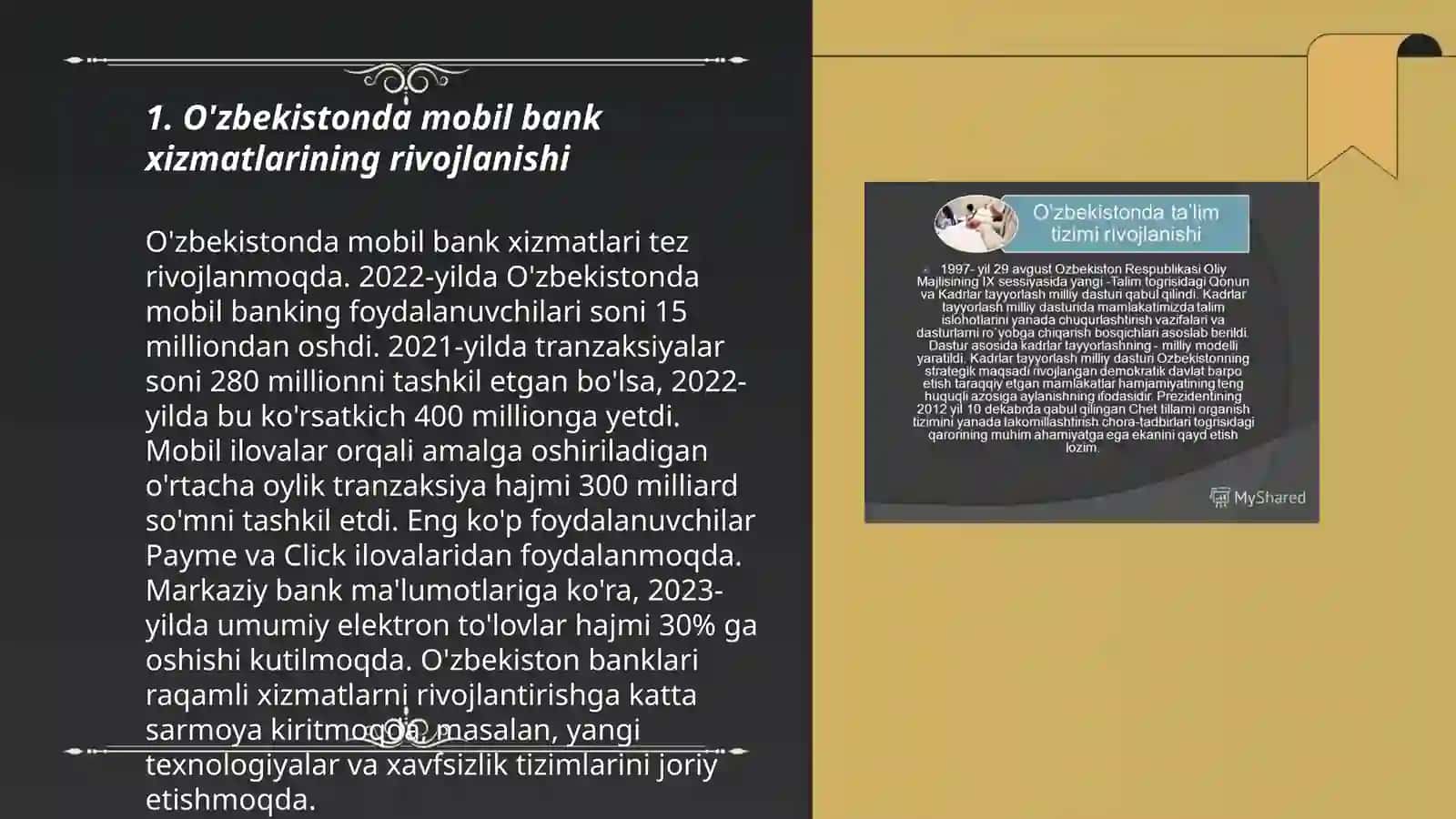 Õzbekistonda mobil bankning dasturi rivojlanishi va uning istiqbolari 3