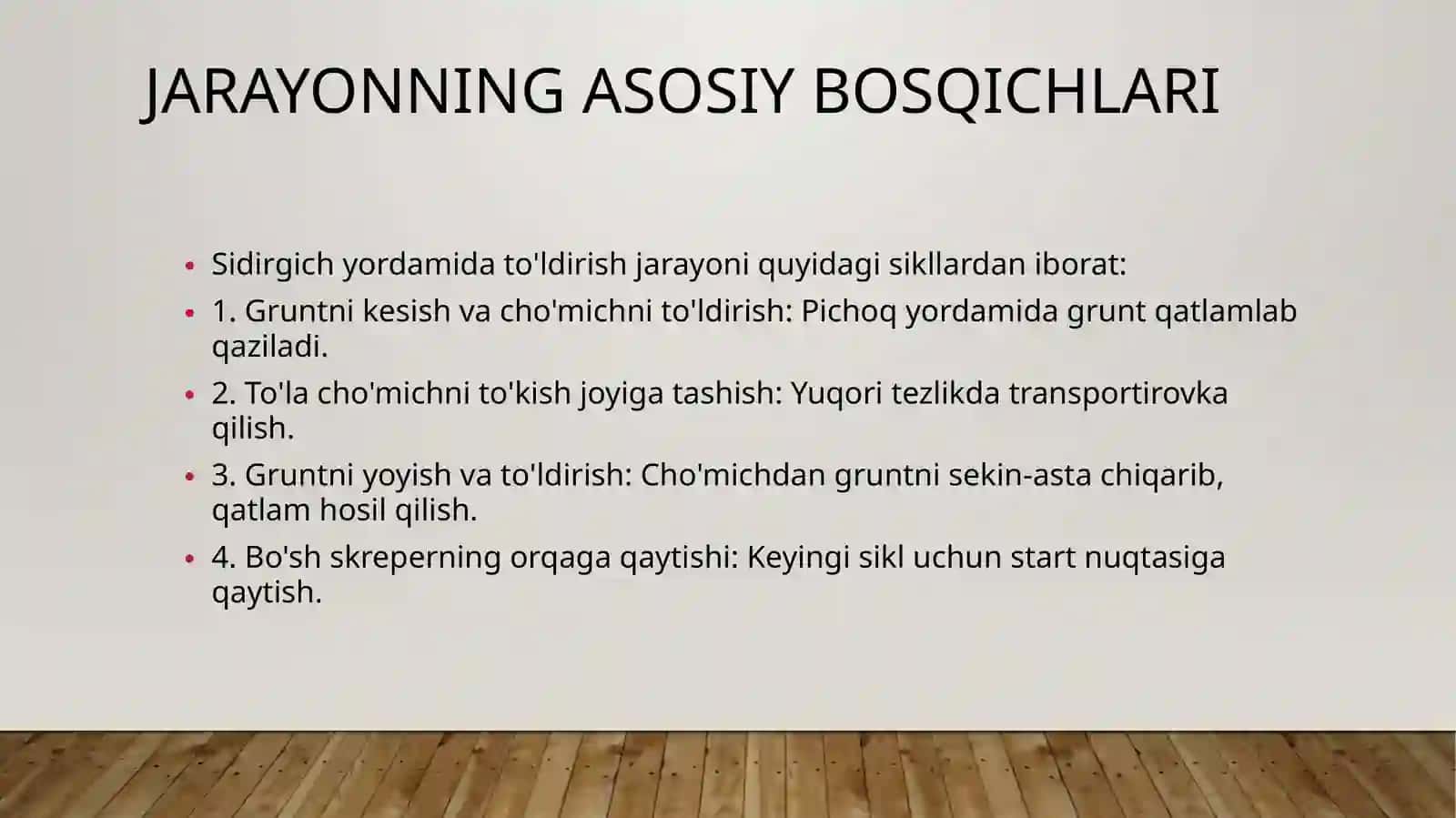 Sidirgich Yordamida To'ldirish Usuli 3